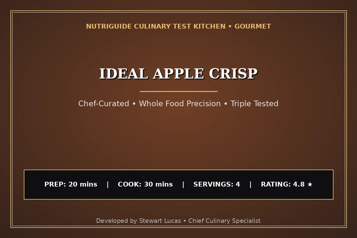 Ideal Apple Crisp