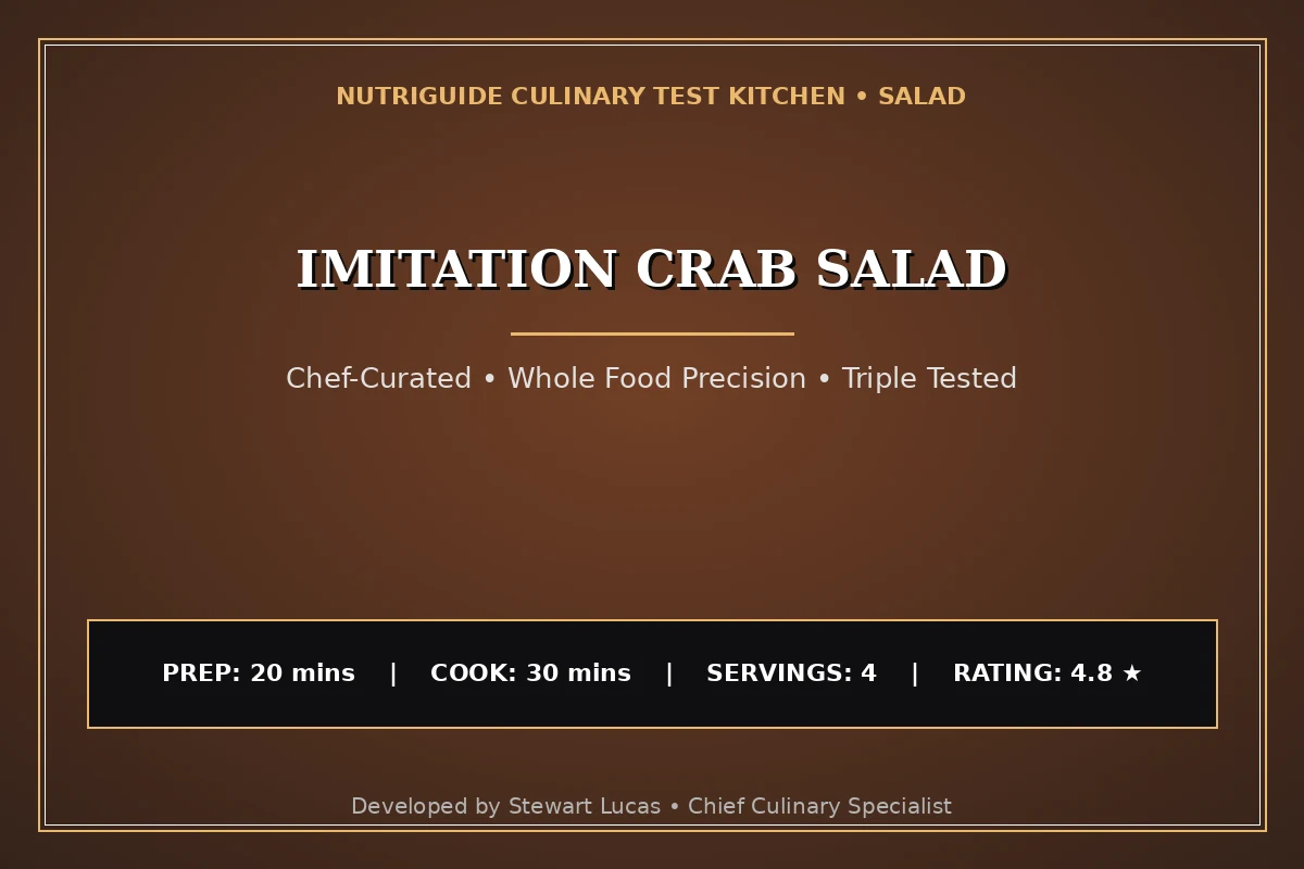 Imitation Crab Salad