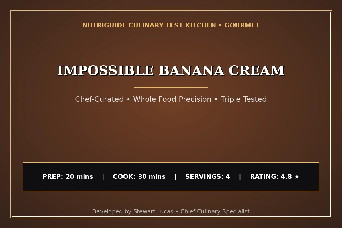 Impossible Banana Cream