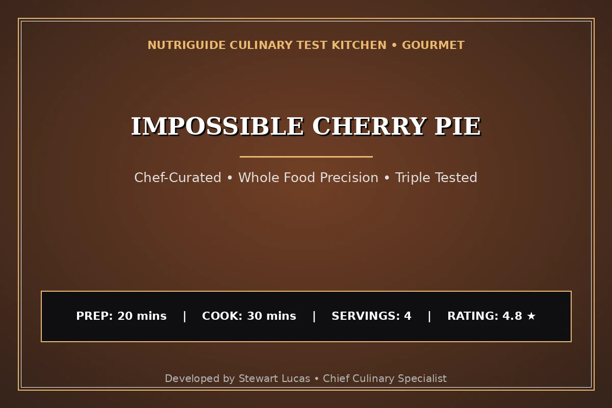 Impossible Cherry Pie