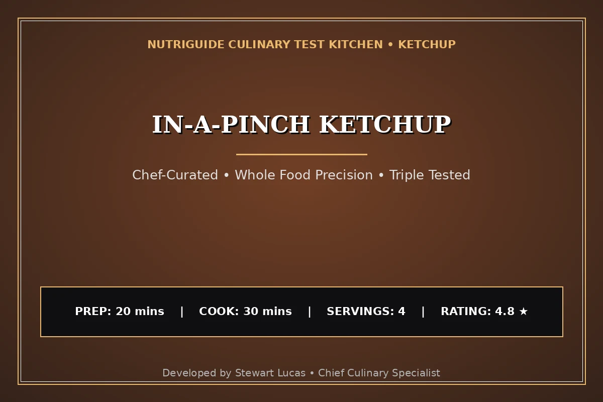 In-A-Pinch Ketchup