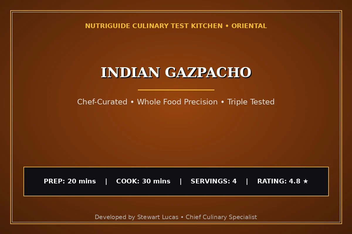 Indian Gazpacho