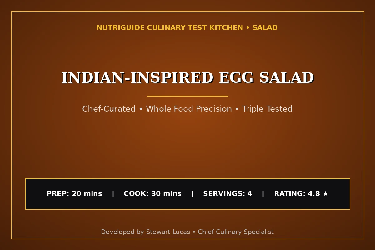 Indian-Inspired Egg Salad