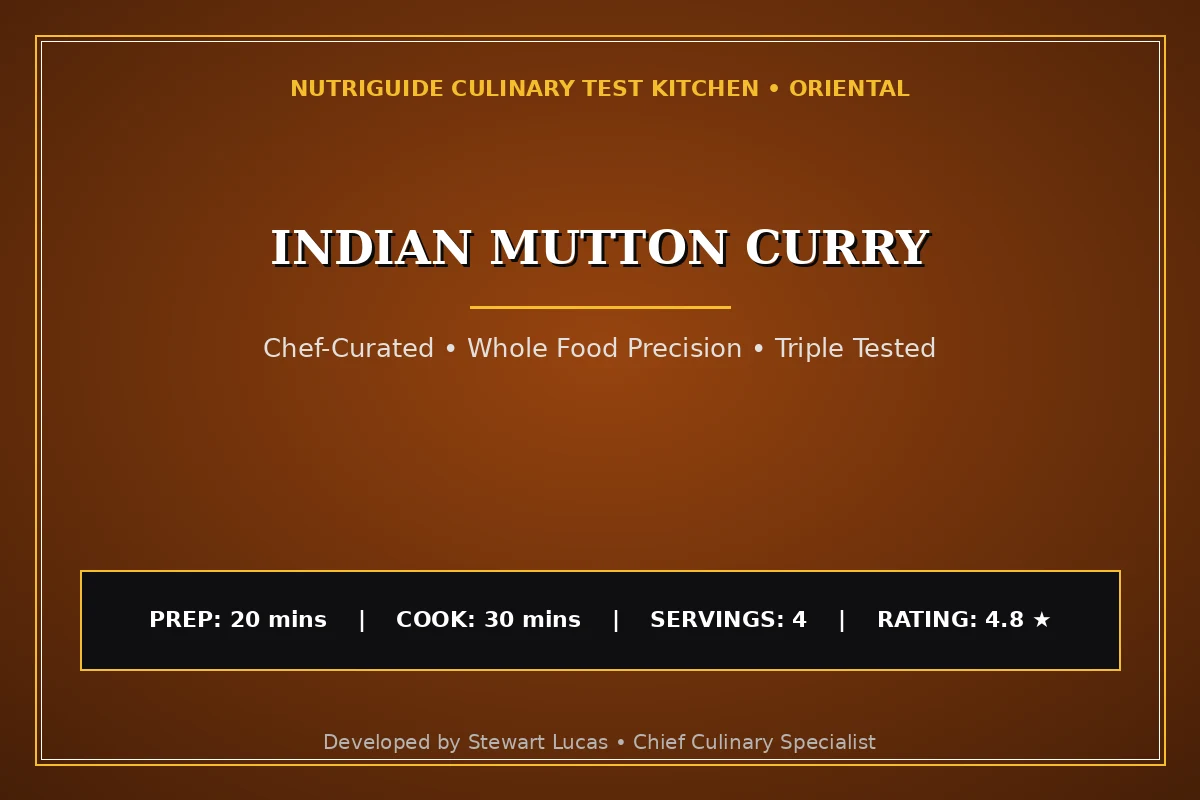 Indian Mutton Curry