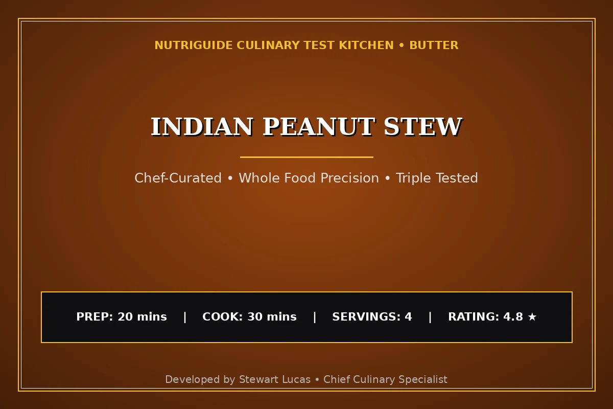Indian Peanut Stew
