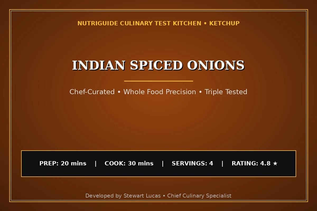 Indian Spiced Onions