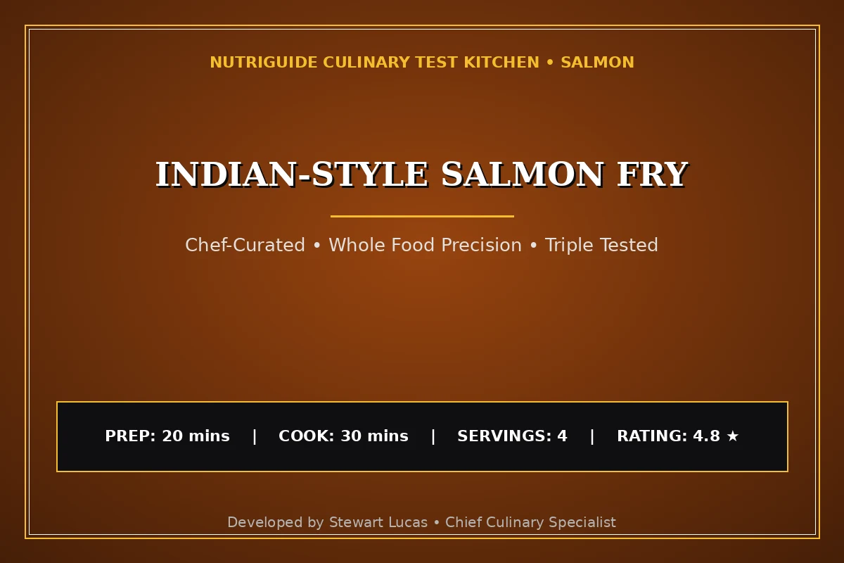 Indian-Style Salmon Fry