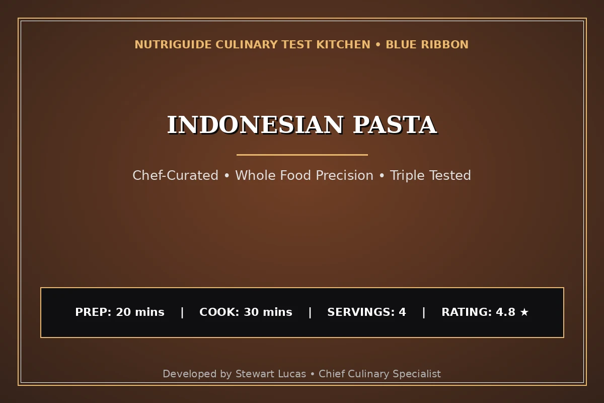 Indonesian Pasta