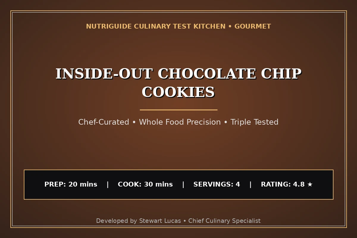 Inside-Out Chocolate Chip Cookies