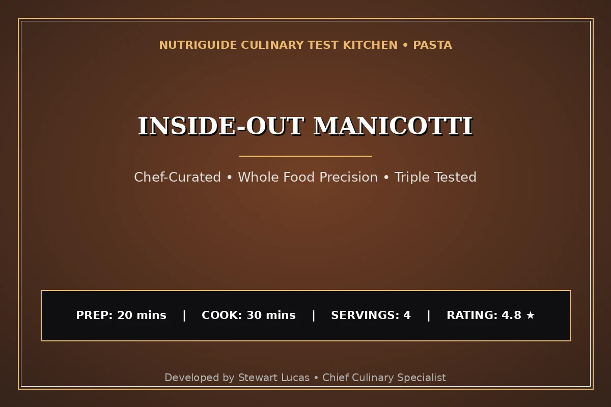 Inside-Out Manicotti