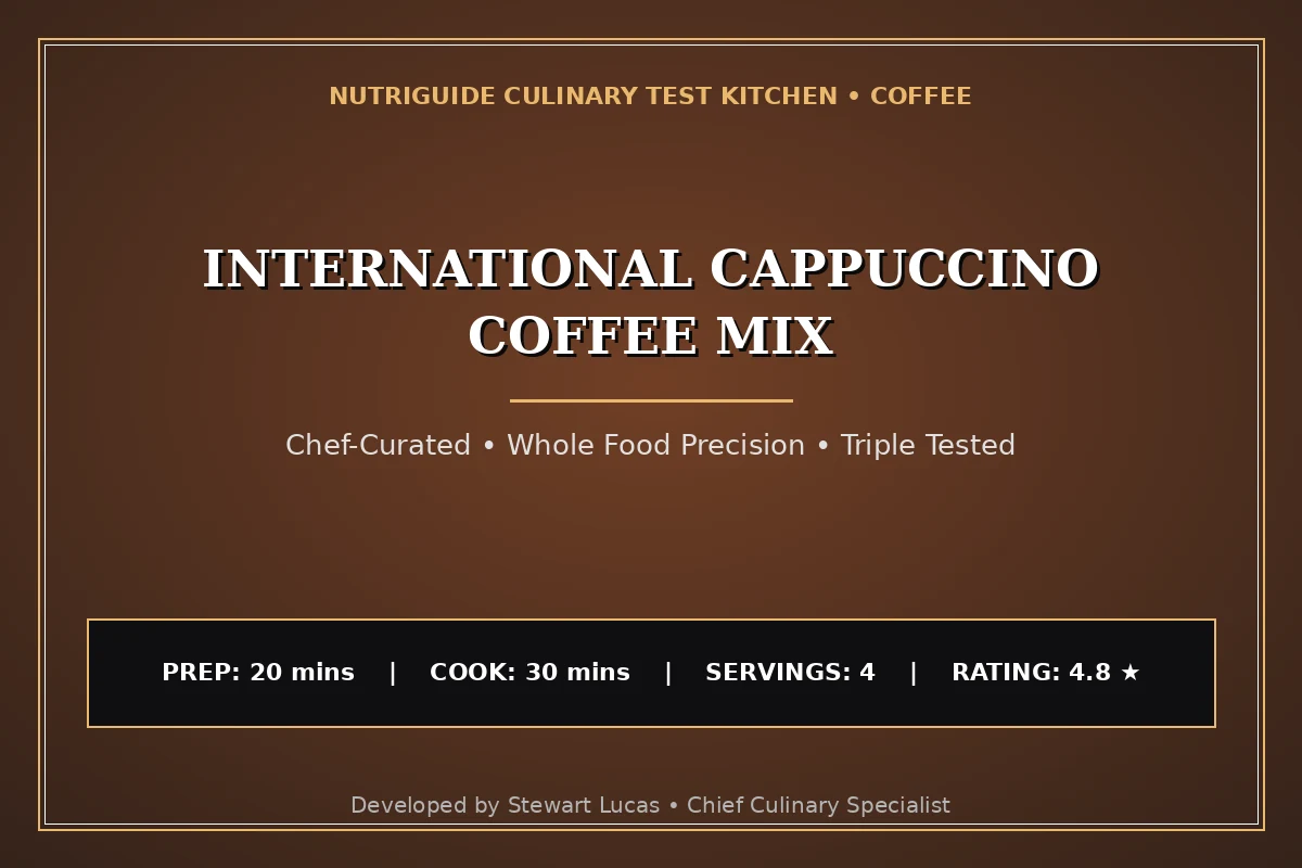International Cappuccino Coffee Mix