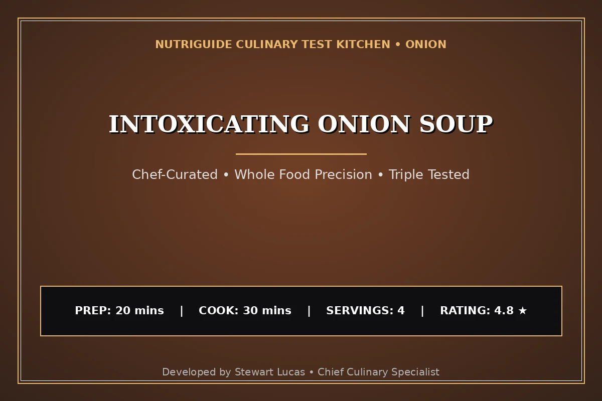 Intoxicating Onion Soup