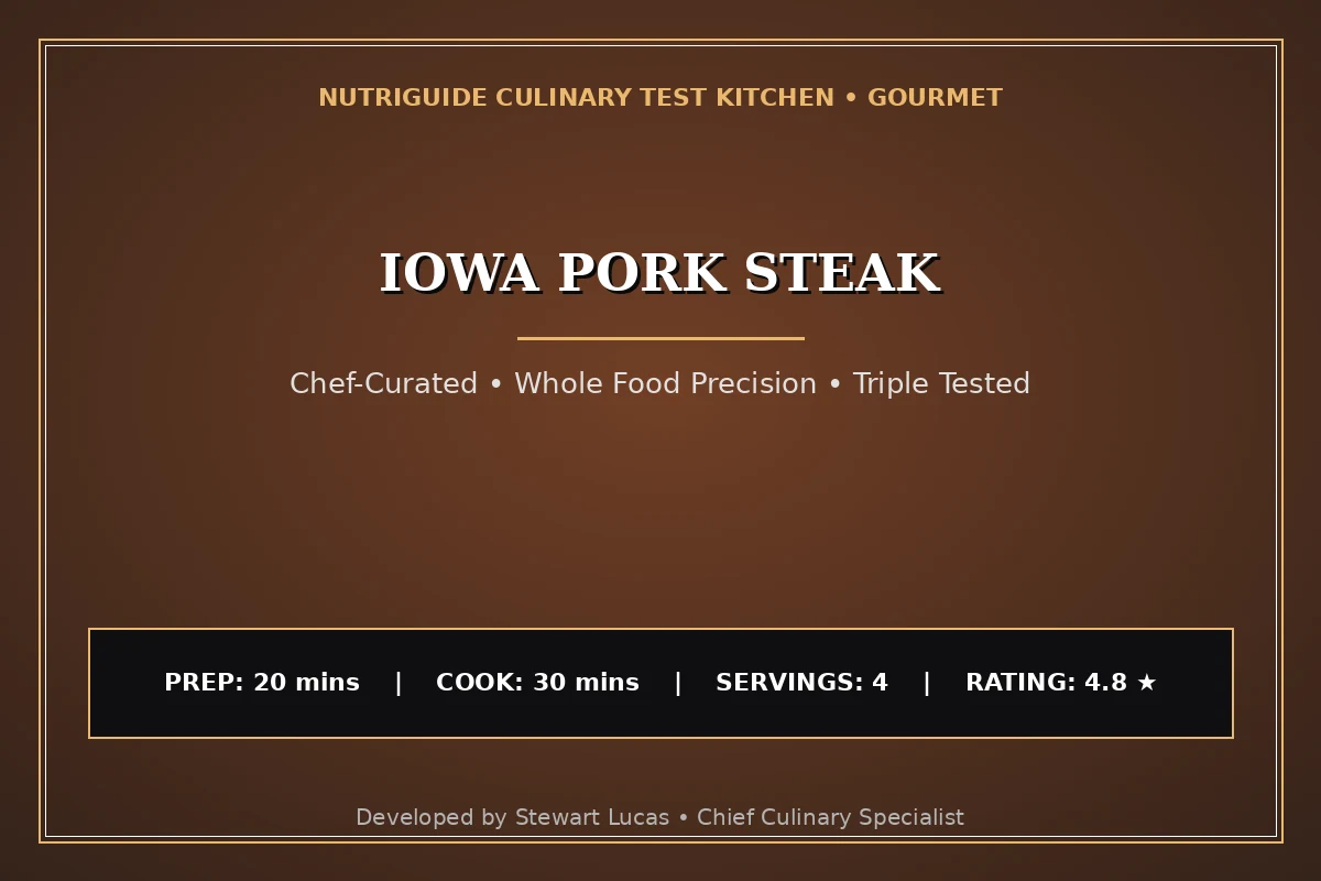 Iowa Pork Steak