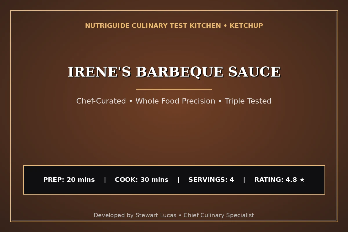 Irene'S Barbeque Sauce
