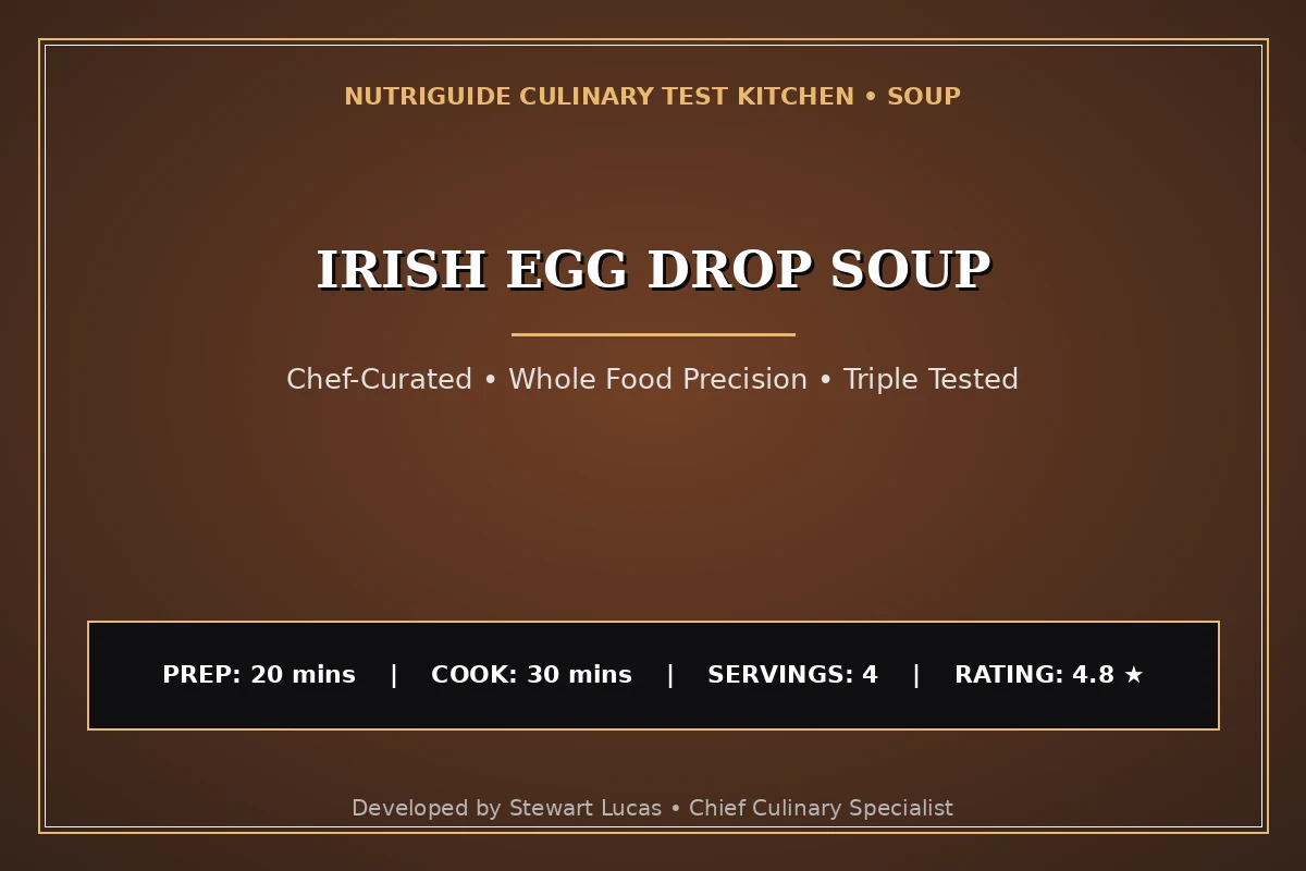 Irish Egg Drop Soup