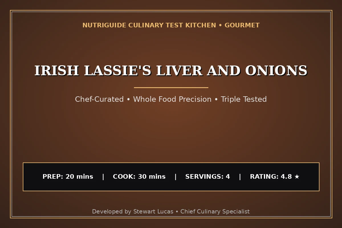 Irish Lassie'S Liver And Onions