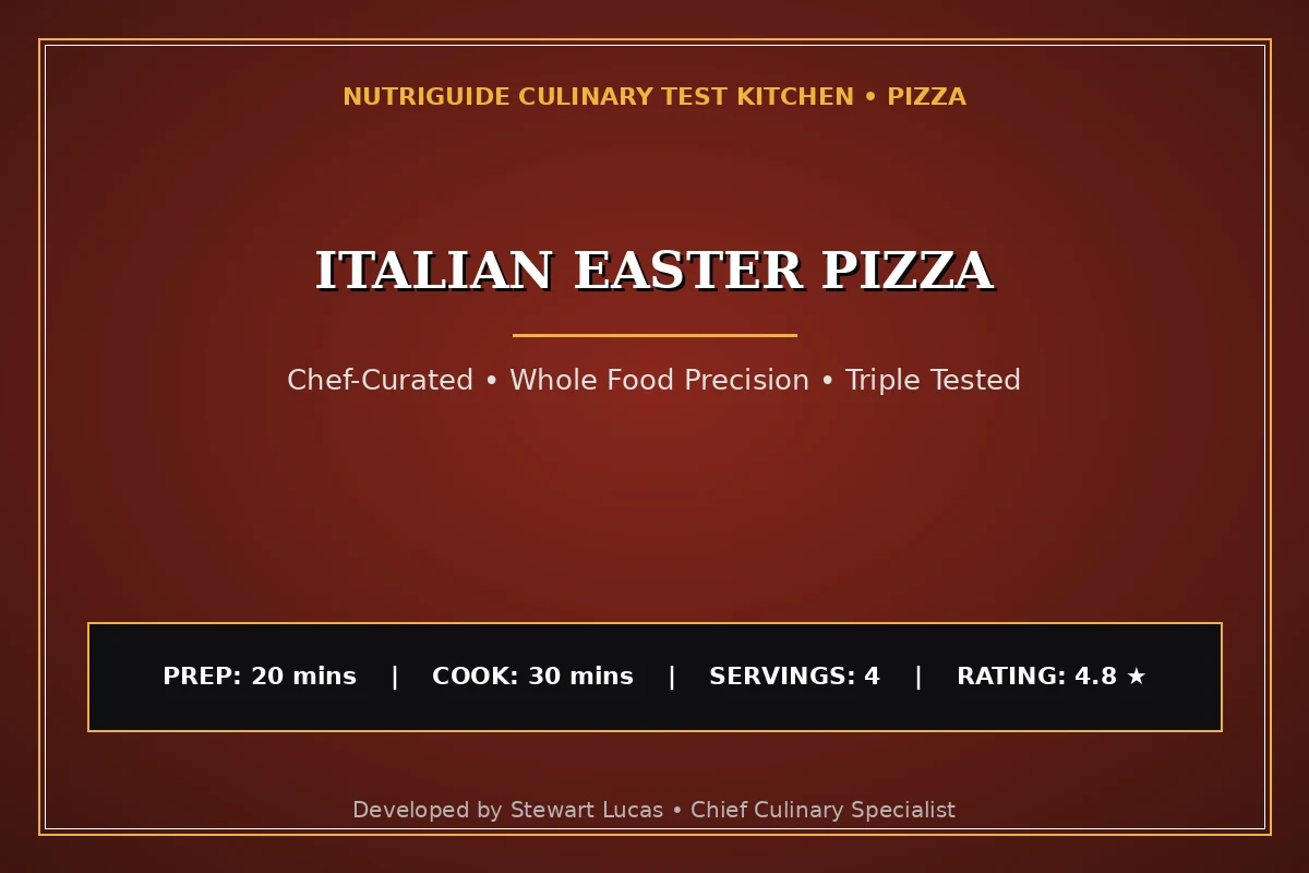 Italian Easter Pizza