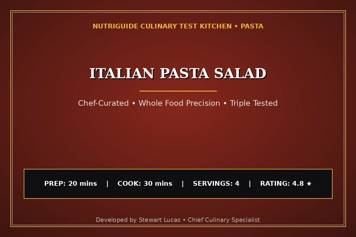 Italian Pasta Salad