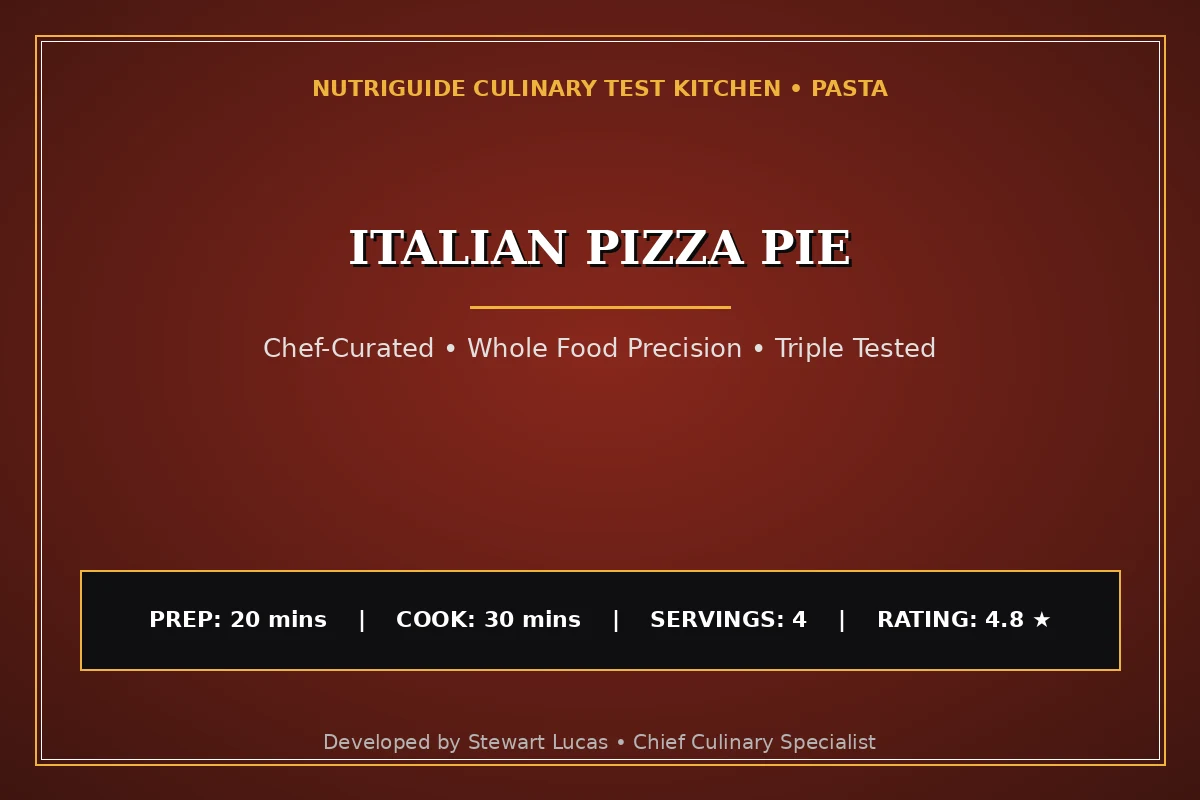 Italian Pizza Pie