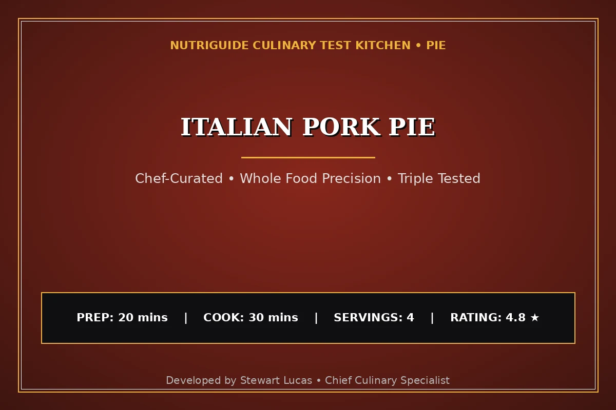 Italian Pork Pie