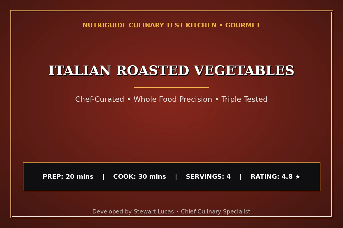 Italian Roasted Vegetables