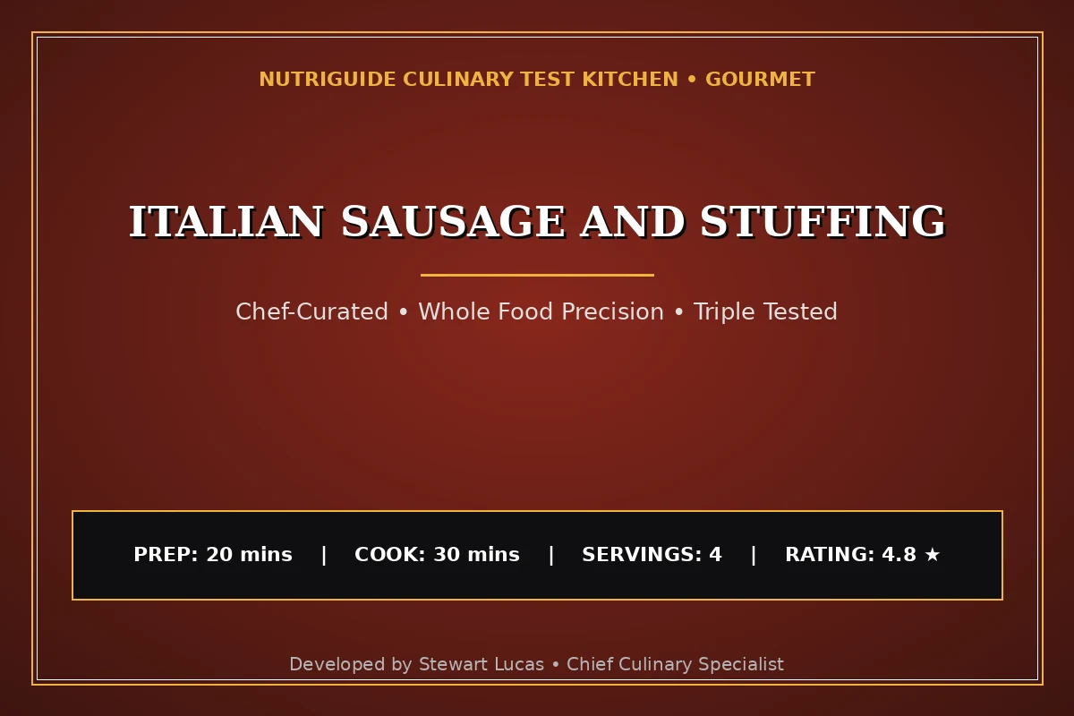 Italian Sausage And Stuffing