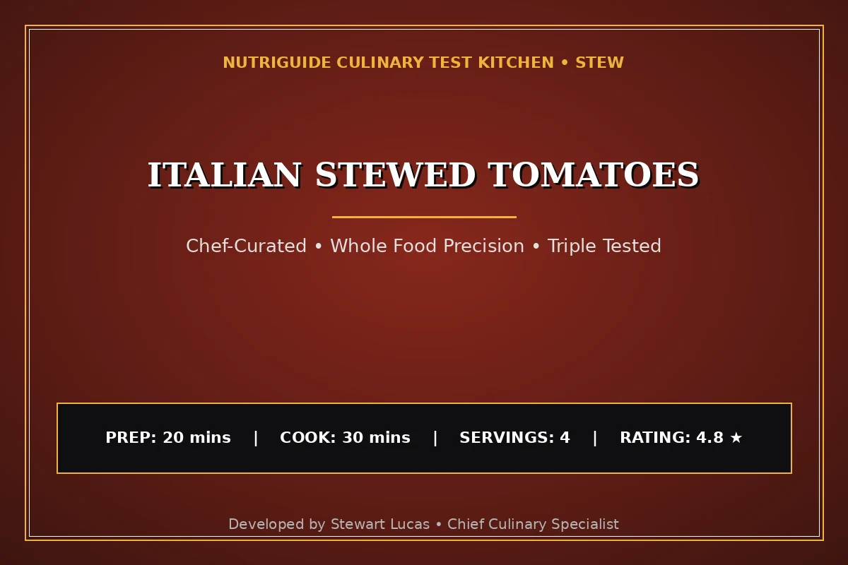 Italian Stewed Tomatoes