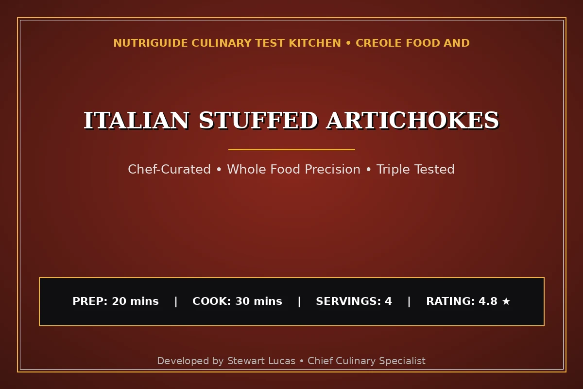 Italian Stuffed Artichokes