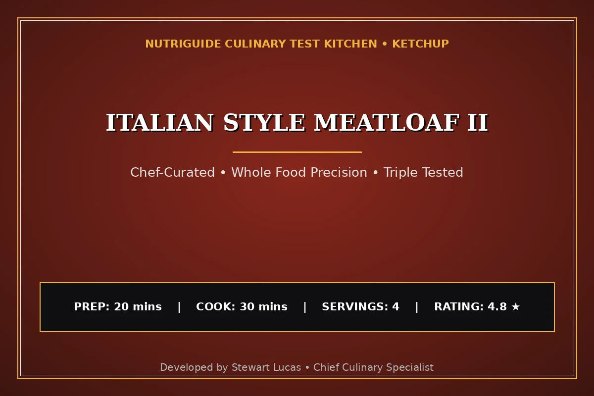Italian Style Meatloaf Ii