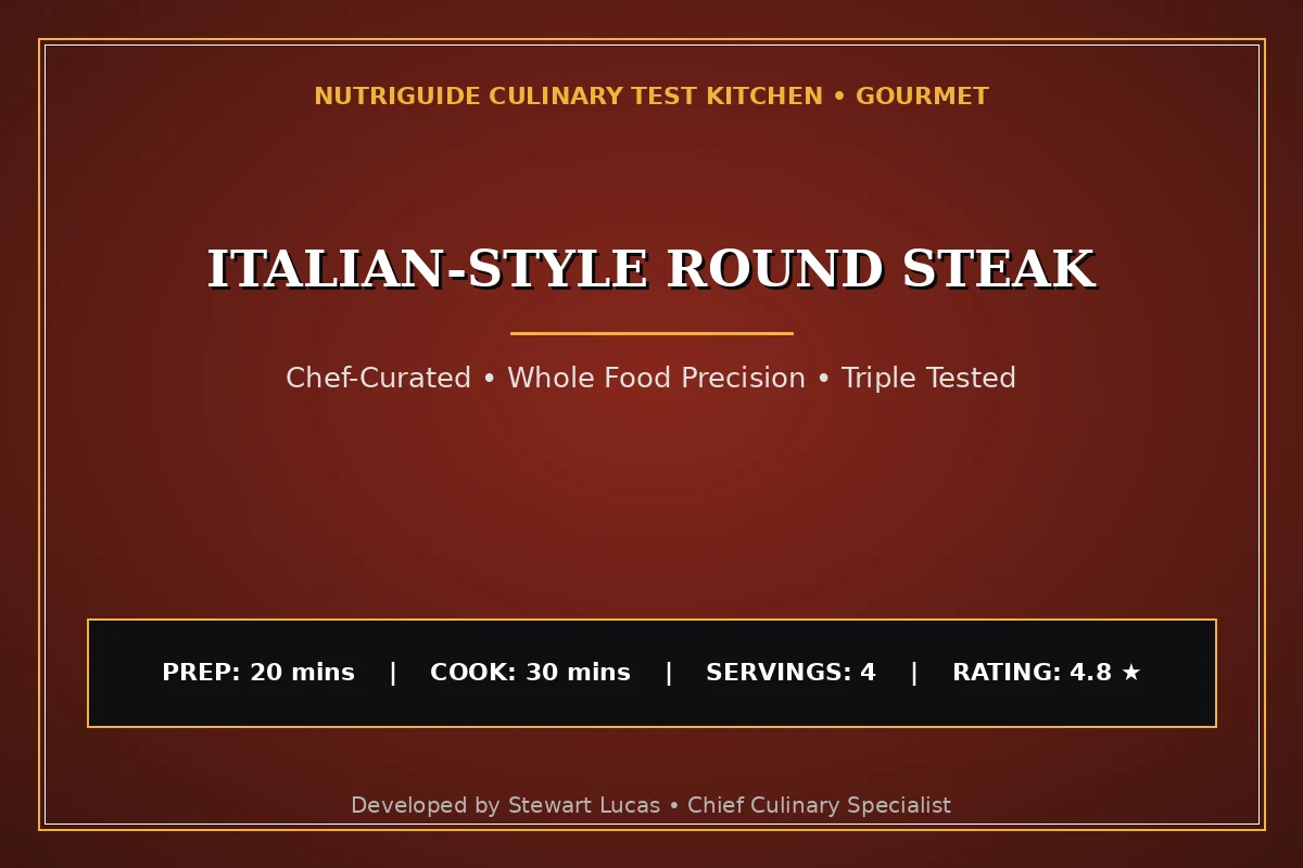 Italian-Style Round Steak