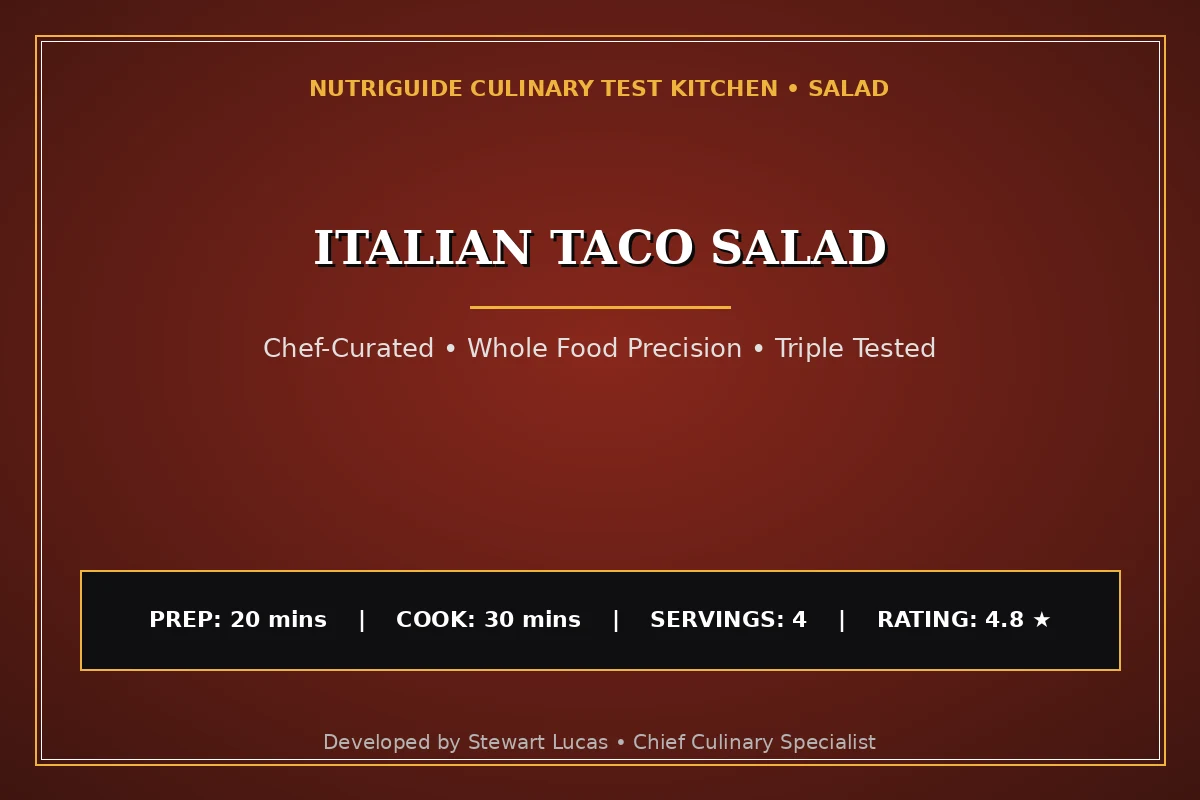Italian Taco Salad