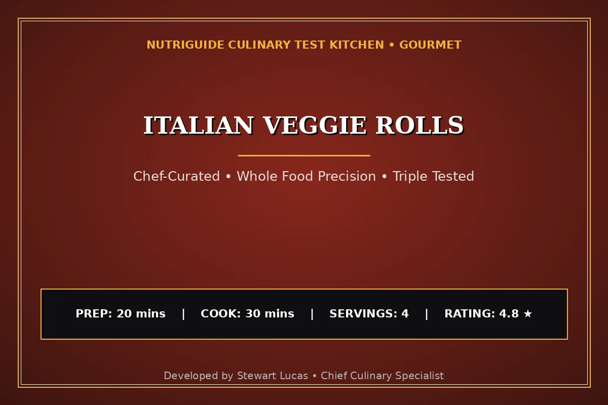 Italian Veggie Rolls