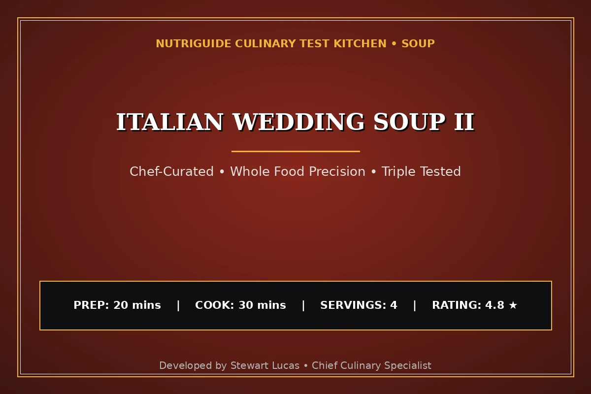 Italian Wedding Soup Ii