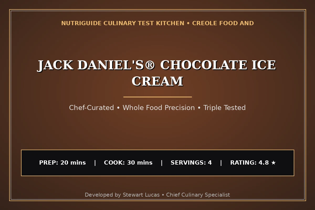 Jack Daniel'S® Chocolate Ice Cream