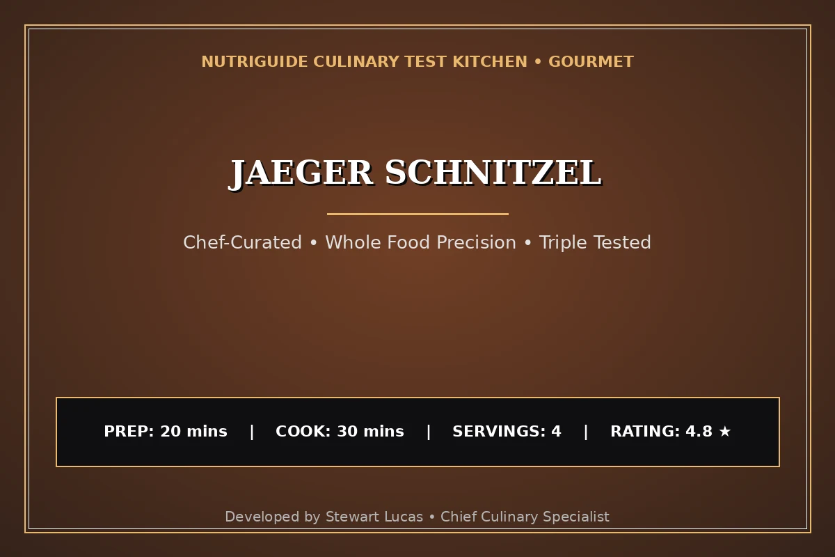 Jaeger Schnitzel