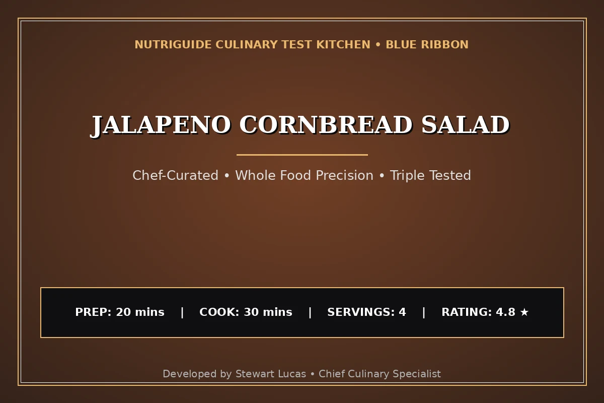 Jalapeno Cornbread Salad