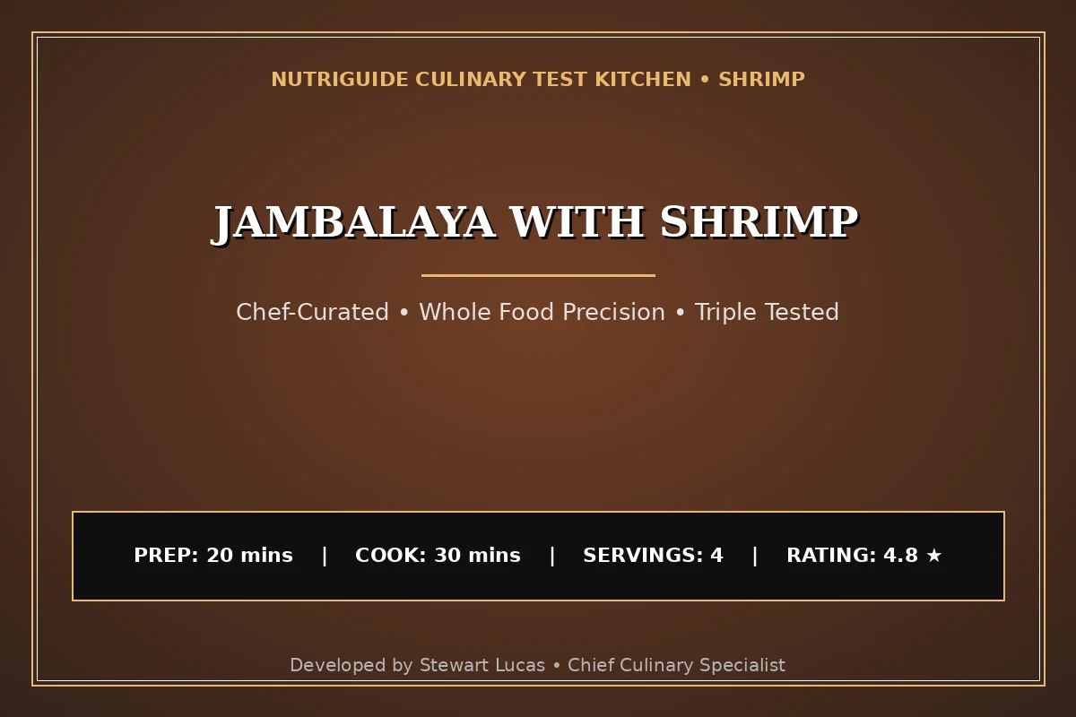 Jambalaya With Shrimp