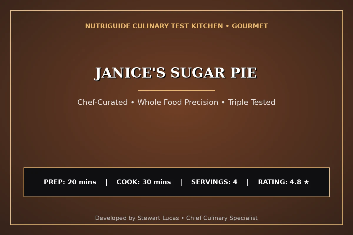 Janice'S Sugar Pie