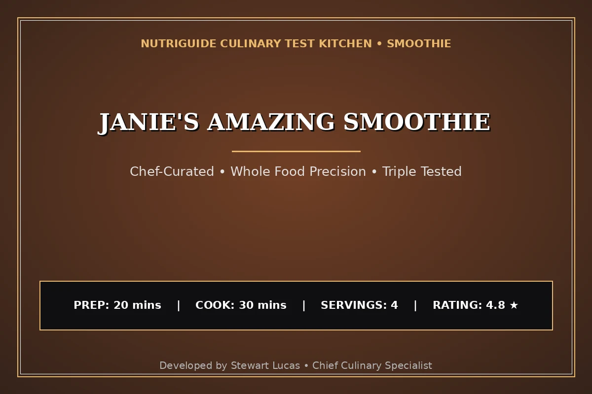 Janie'S Amazing Smoothie