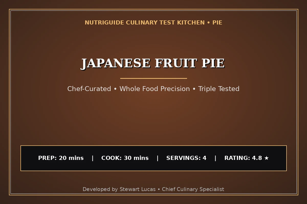 Japanese Fruit Pie