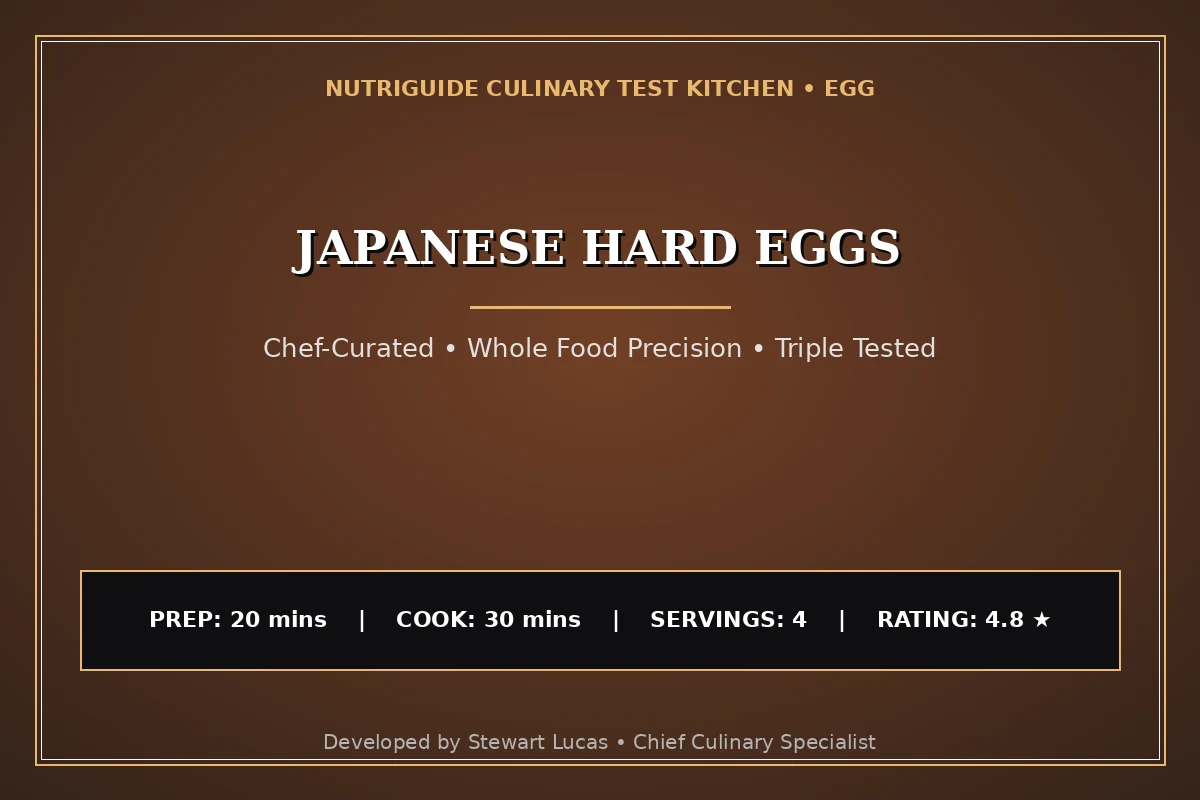Japanese Hard Eggs