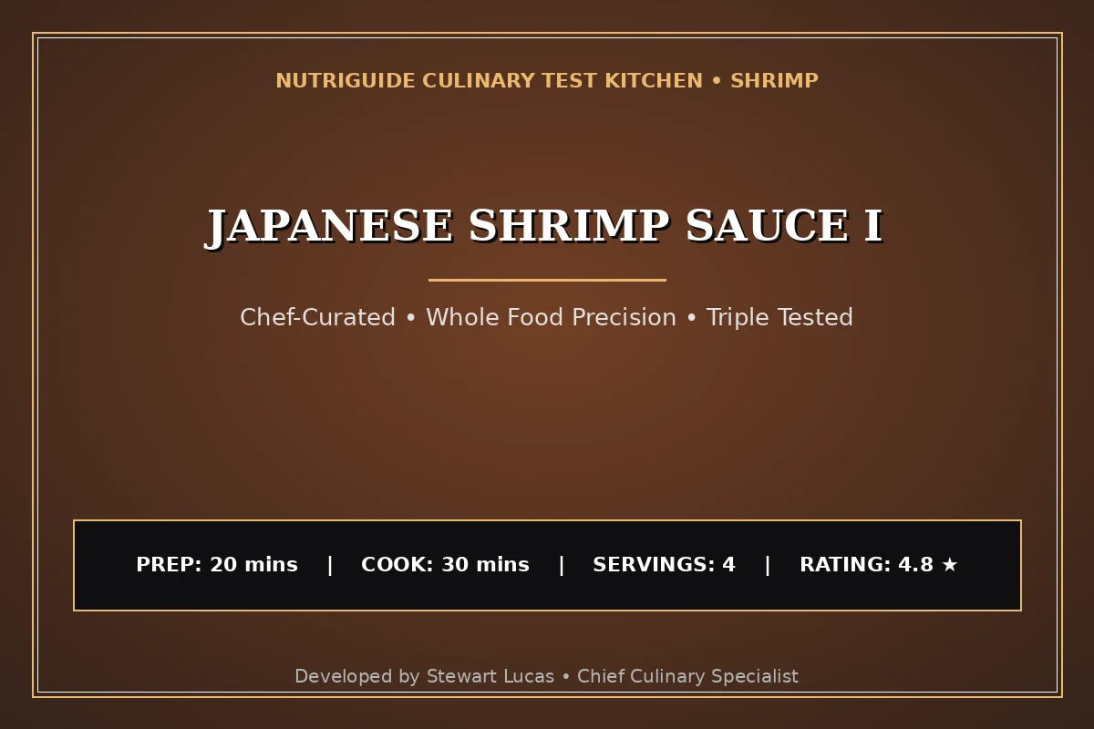 Japanese Shrimp Sauce I