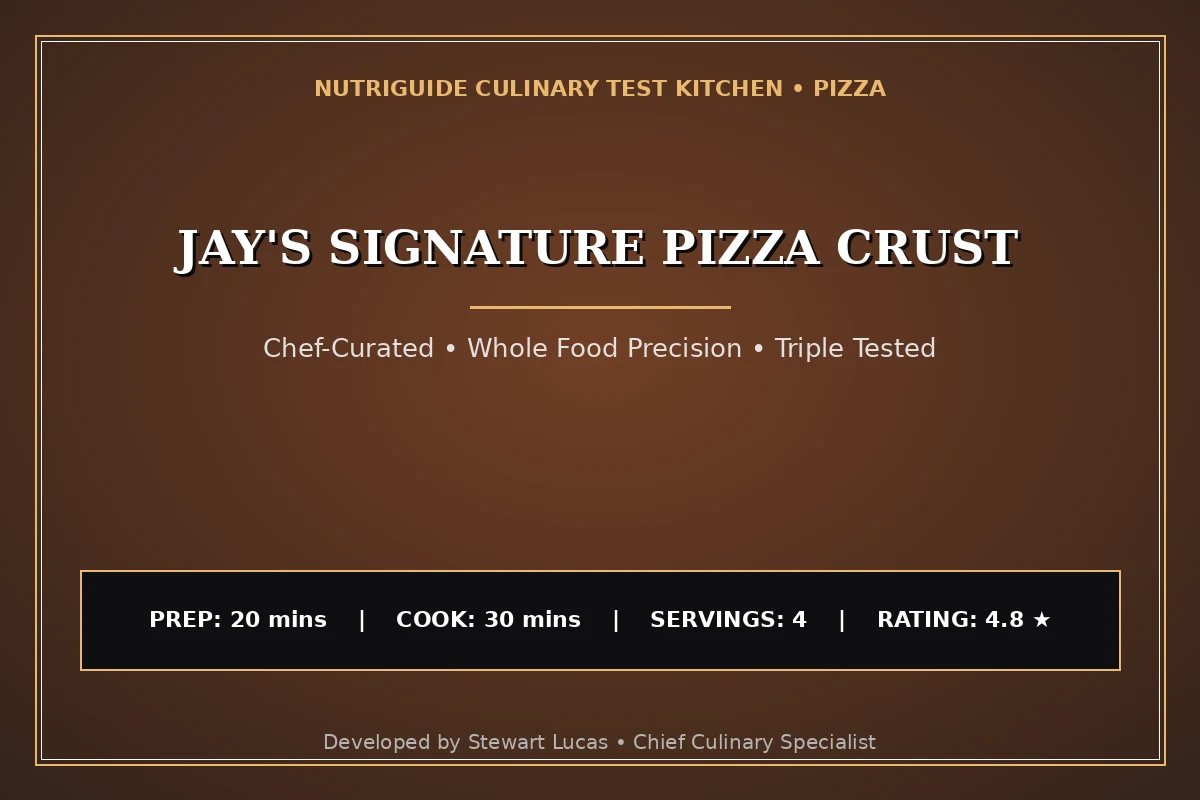 Jay'S Signature Pizza Crust