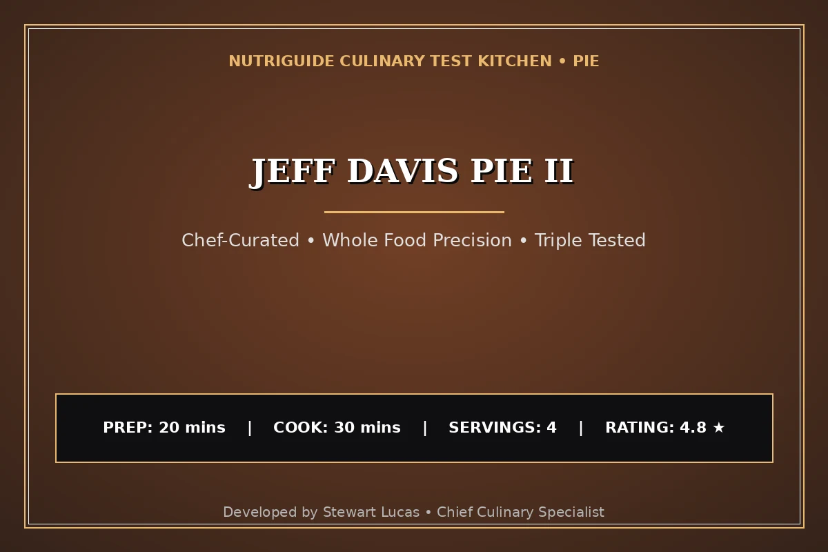 Jeff Davis Pie Ii