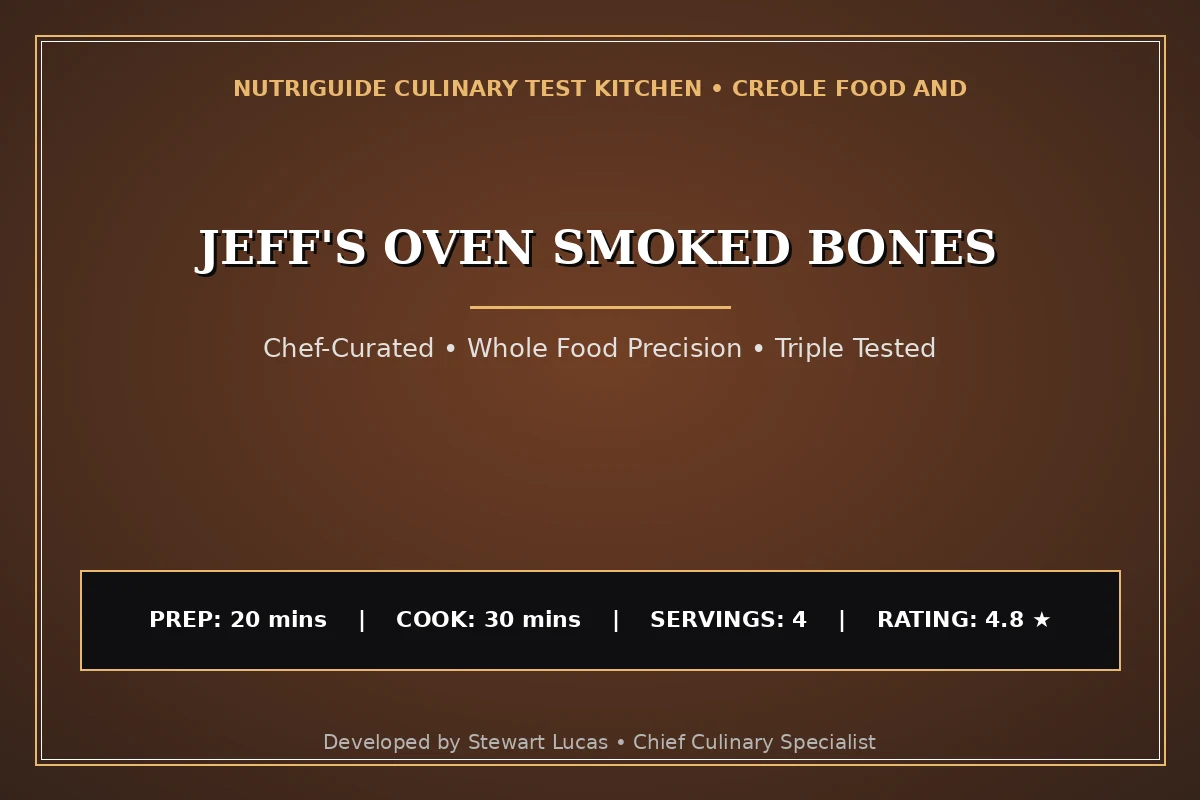 Jeff'S Oven Smoked Bones