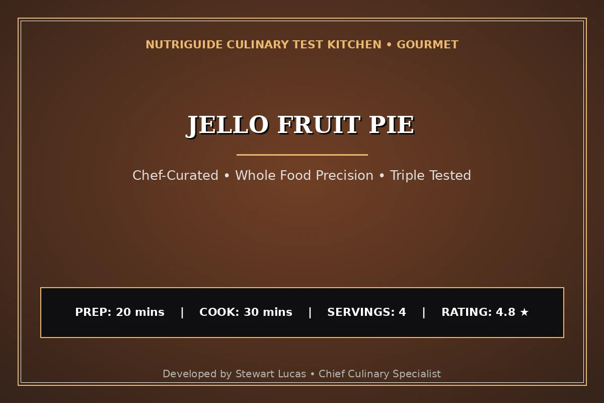 Jello Fruit Pie