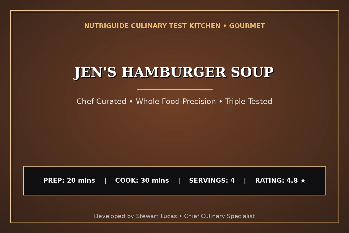 Jen'S Hamburger Soup