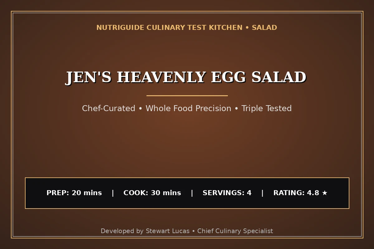 Jen'S Heavenly Egg Salad