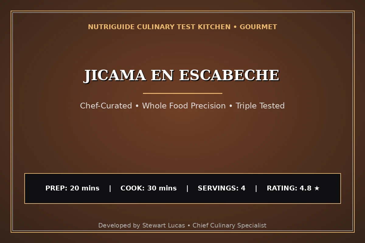 Jicama En Escabeche