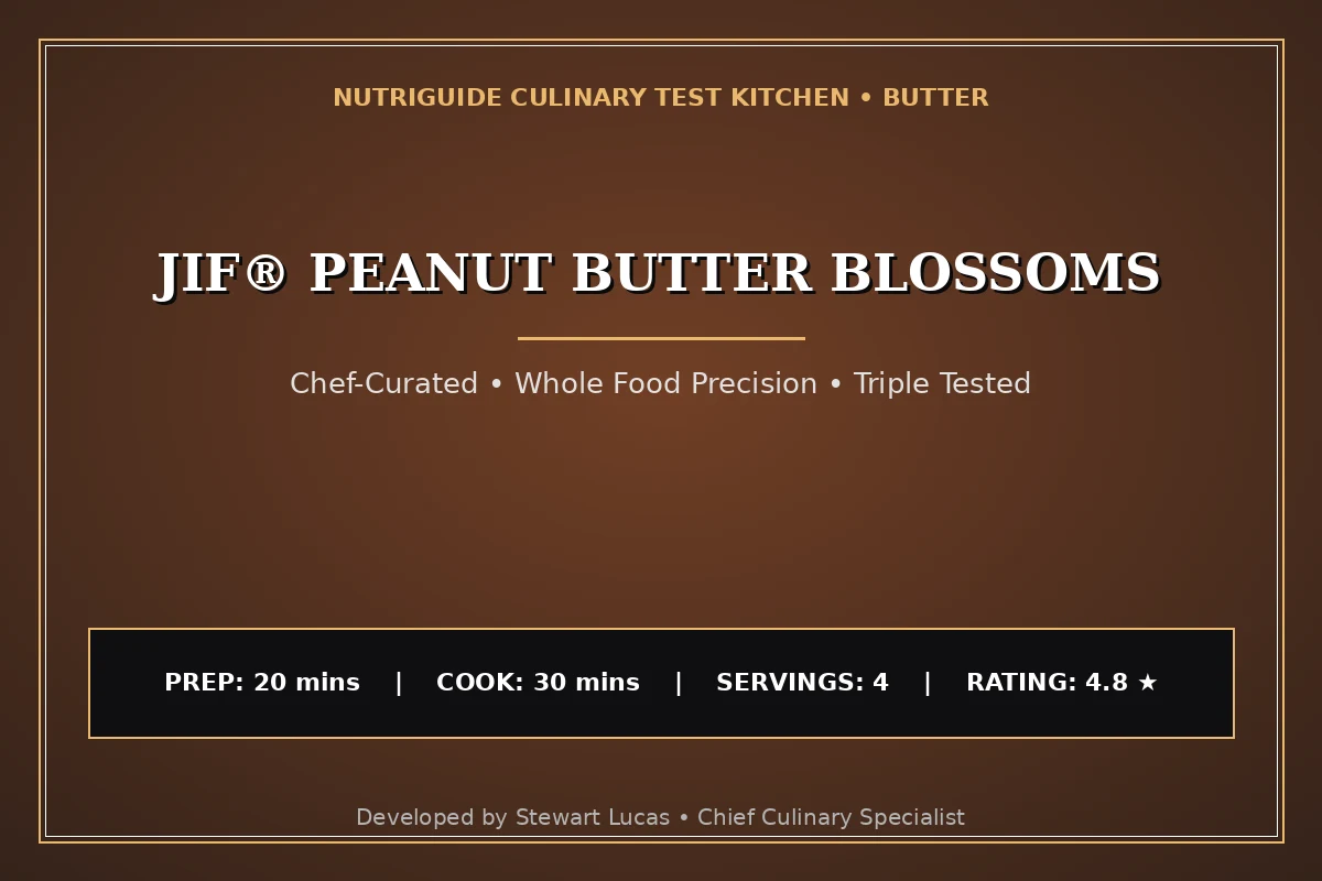 Jif® Peanut Butter Blossoms